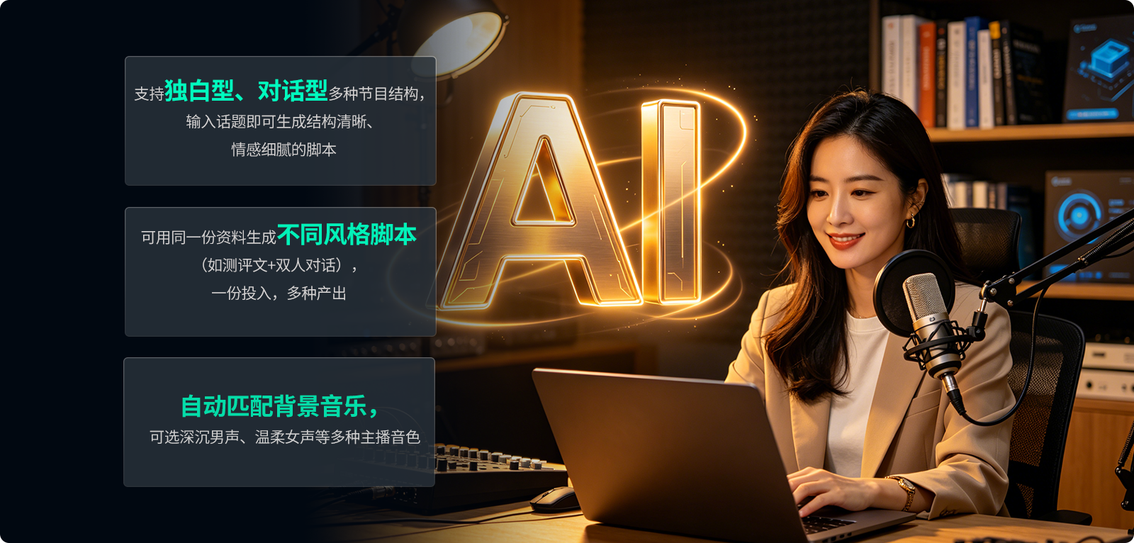 AI音频节目制作系统6